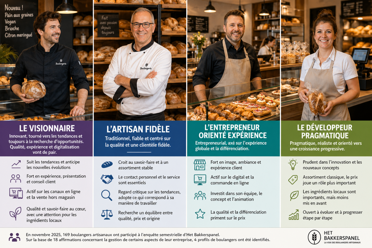 Quatre types de boulangers en 2026 : vous reconnaissez-vous ?